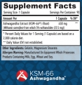 Ashwagandha KSM-66 / 90 Caps