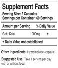 Gotu Kola  500 mg / 120 Caps