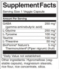 GABAplex with L-Tyrosine & L-Theanine / 60 Vcaps