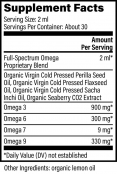 Organic Omega 3-6-7-9 / 59.2 ml