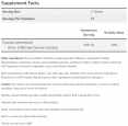 Calcium Lactate 10 Grain / 650mg / 250 Tabs.