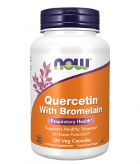 NOW Quercetin with Bromelain 120 VCaps.