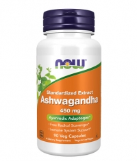 NOW Ashwagandha Extract 450mg. / 90 VCaps.