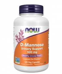 NOW D-Mannose 500mg. / 120 Caps.