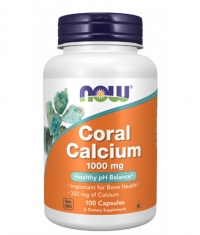 NOW Coral Calcium 1000mg. / 100 Vcaps.