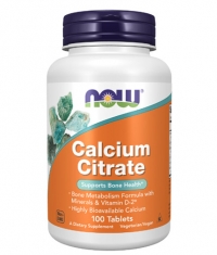 NOW Calcium Citrate 300mg. / 100 Tabs.