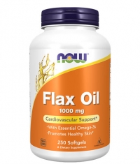 NOW Flax Oil 1000mg. / 250 Softgels