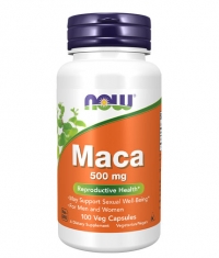 NOW Maca 500mg. / 100 Caps.