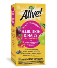 NATURES WAY Alive Hair, Skin & Nails 1040mg. / 60 Soft.