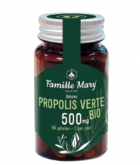 FAMILLE MARY Organic Green Propolis 500 mg / 60 Caps