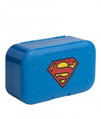 SMART SHAKE Pill Box Organizer 2-Pack / Superman