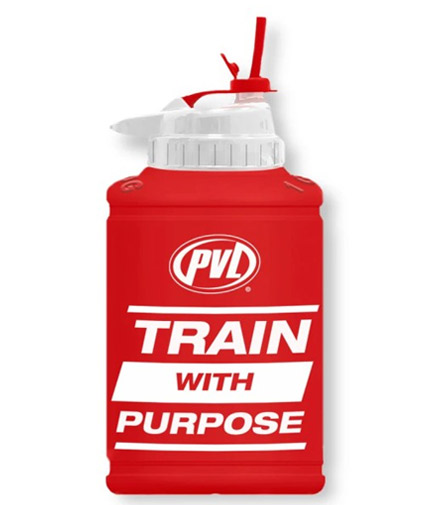 PVL Power Jug Flip-N-Sip / Red / 1890 ml