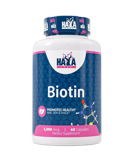 HAYA LABS Biotin 5000 mcg / 60 Caps