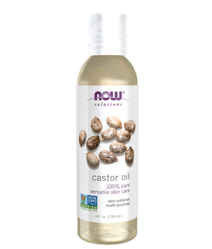 NOW Castor Oil / Versatile Skin Care / 118 ml