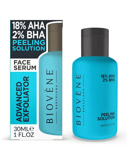 BIOVENE BARCELONA Peeling Solution 18% AHA + 2% BHA Facial Serum / 30 ml