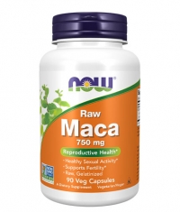 NOW Raw Maca 750 mg / 90 Vcaps