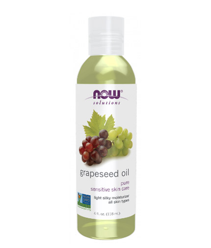 NOW 100% Pure Grapeseed Oil / 118 ml