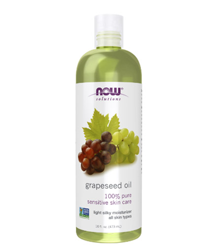 NOW 100% Pure Grapeseed Oil / 473 ml