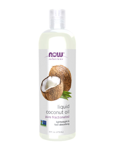 NOW Liquid Coconut Oil / 473 ml