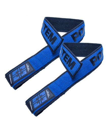 POWER SYSTEM Lifting Straps Duplex / Black / Blue