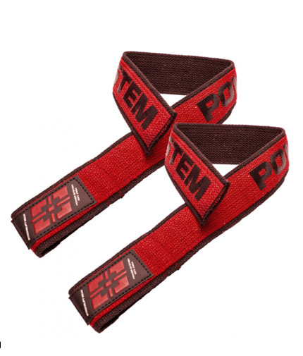 POWER SYSTEM Lifting Straps Duplex / Black / Red