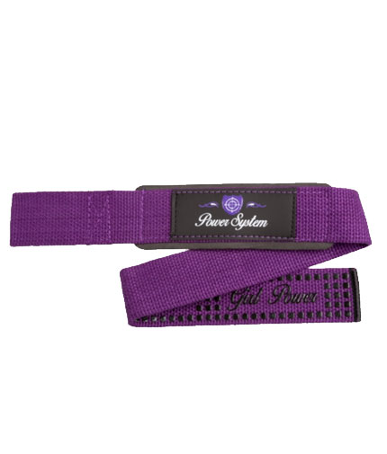 POWER SYSTEM Lifting Straps G Power / Purple