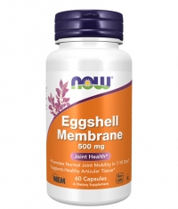 NOW Natural Eggshell Membrane 500mg. / 60 Caps.