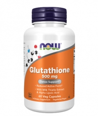 NOW Glutathione 500mg / 60Vcaps.