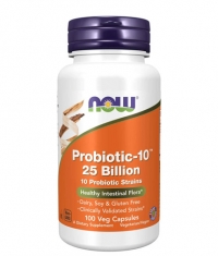 NOW Probiotic 10 - 25 Billion / 100Vcaps.