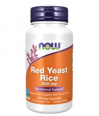 NOW Red Yeast Rice 600mg / 60Vcaps.