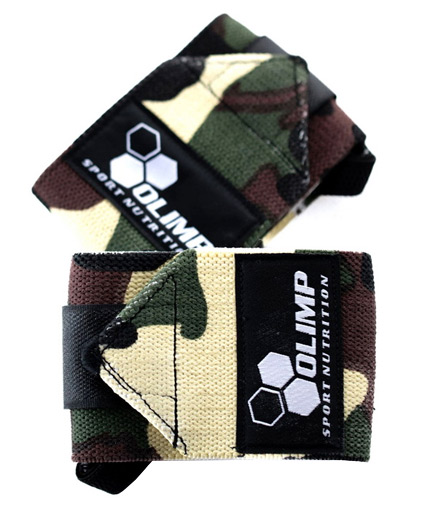 OLIMP Profi Wrist Wraps / Camo