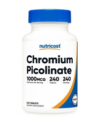 NUTRICOST Chromium Picolinate 1000 mcg / 240 Tabs
