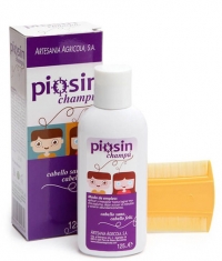 ARTESANIA AGRICOLA Piosin Champú / Anit-Lice Shampoo / 125 ml