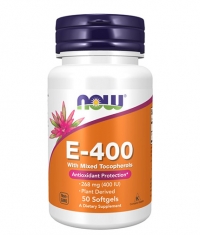 NOW Vitamin E-400 IU /Mixed Tocopherols/ 100 Softgels