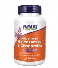 NOW Glucosamine & Chondroitin Sulfate Extra Strength / 60 Tabs.