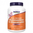 NOW Glucosamine & Chondroitin Sulfate Extra Strength / 120 Tabs.